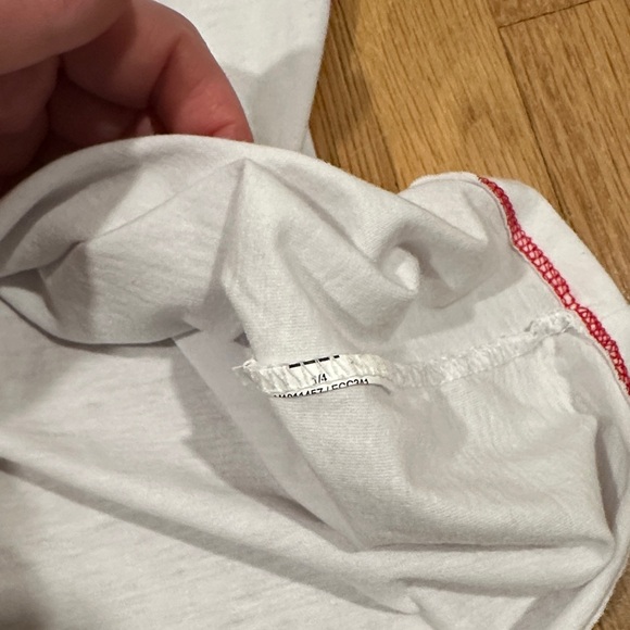 Nebraska Red and White Short Sleeve Tee - Picture 10 of 16